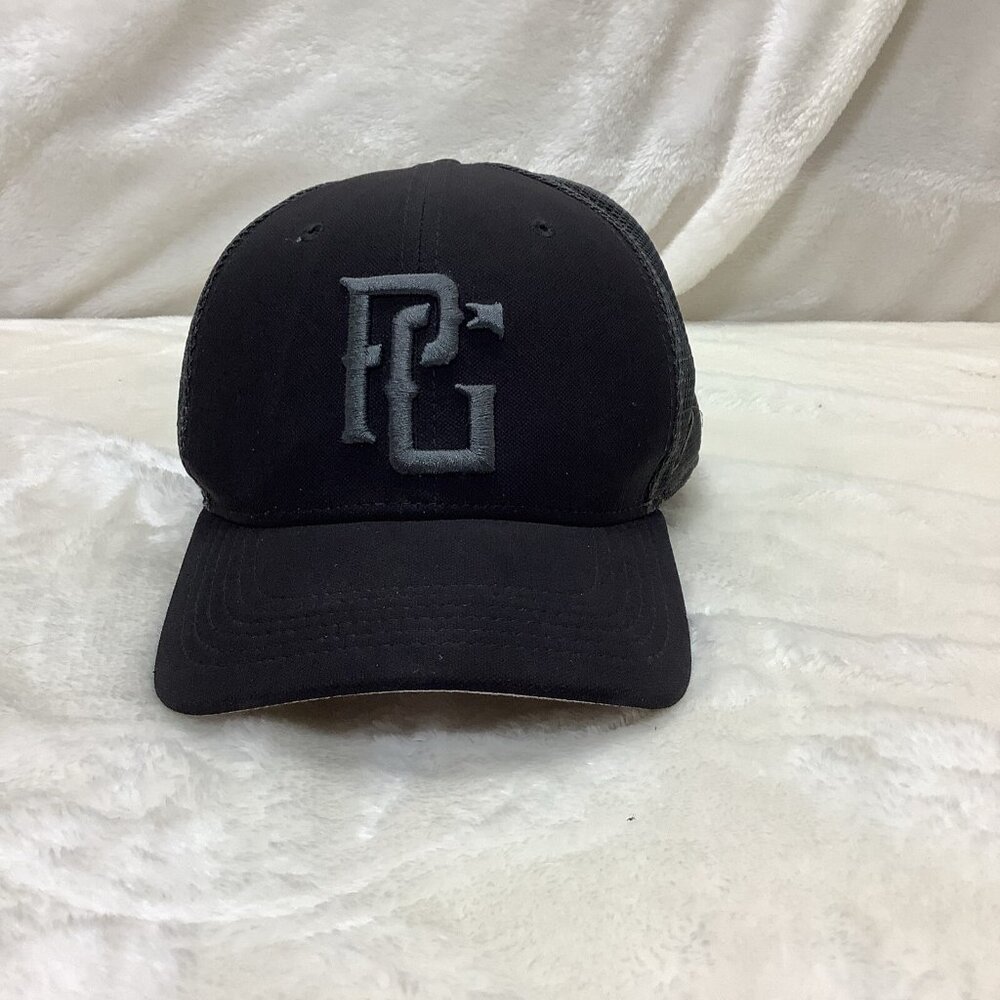 Vintage NIKE PERFECT GAME Classic 99 Dri Fit  Hat Cap Fitted Medium Black Gray - Picture 9 of 10